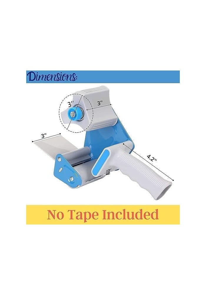 Duravel Packing Tape Dispenser Gun with 2 Inch Clear Tape - Lightweight Industrial Side Loading Dispenser - Image 2